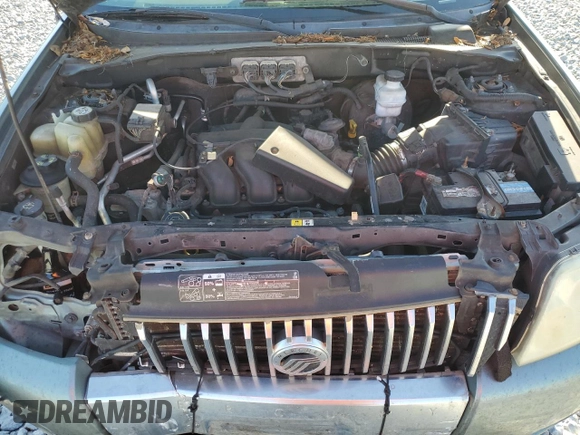 2006 Mercury Mariner Luxury with VIN 4M2CU57146KJ09890, listed as a Copart auction lot 57422405 with 279,773 mi miles and Non repairable. Bid and sale history available at DreamBid. Image 12.