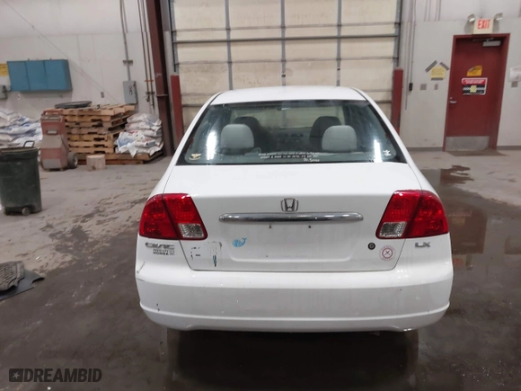 2003 Honda Civic LX with VIN 2HGES16573H598145, listed as a IAAI auction lot 41651885 with 254,523 mi miles. Bid and sale history available at carsss.com. Image 16.