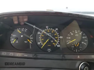1984 Mercedes-Benz 300 with VIN WDBAB33A9EA047709, listed as a Copart auction lot 68974194 with 86,301 mi miles and Salvage Title. Bid and sale history available at carsss.com. Image 9.