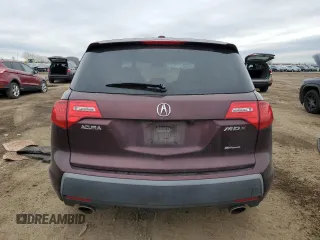 2009 Acura MDX Sport/Entertainment Pkg with VIN 2HNYD28869H503709, listed as a Copart auction lot 44127545 with 165,031 mi miles and Salvage Title. Bid and sale history available at carsss.com. Image 6.