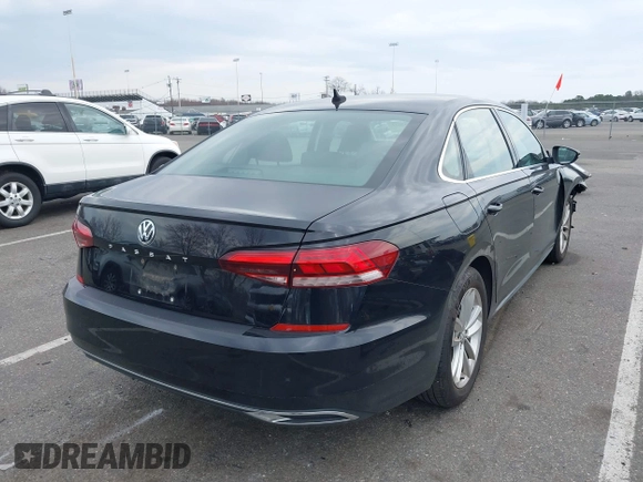 2020 Volkswagen Passat 2.0T SE with VIN 1VWSA7A32LC008611, listed as a IAAI auction lot 41912651 with 104,014 mi miles. Bid and sale history available at carsss.com. Image 4.