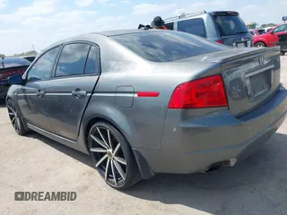 2005 Acura TL with VIN 19UUA66205A061121, listed as a IAAI auction lot 42054185 with 165,097 mi miles. Bid and sale history available at carsss.com. Image 3.