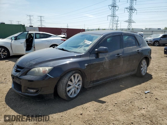 2007 Mazda 3 Mazdaspeed3 Sport with VIN JM1BK34LX71728213, listed as a Copart auction lot 59365595 with 137,170 mi miles and Salvage title. Bid and sale history available at DreamBid. Image 1.