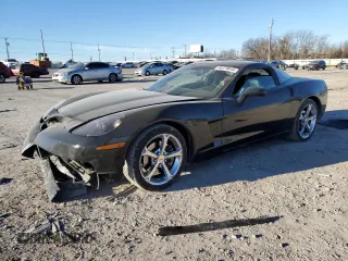 2005 Chevrolet Corvette with VIN 1G1YY24UX55123232, listed as a Copart auction lot 46379045 with 49,589 mi miles and Salvage Title. Bid and sale history available at carsss.com. Image 1.