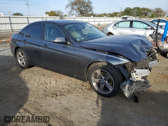 2013 BMW 3 Series 328i with VIN WBA3C1G57DNR44332, listed as a Copart auction lot 45503415 with 158,141 mi miles and Salvage Title. Bid and sale history available at carsss.com. Image 4.