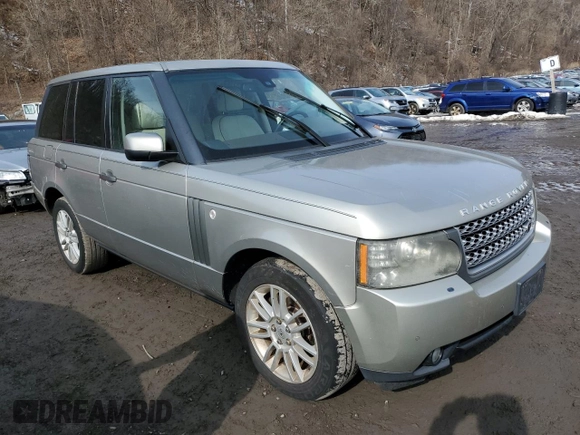2010 Land Rover Range Rover HSE with VIN SALME1D48AA311735, listed as a Copart auction lot 46500135 with 144,475 mi miles and Clean title. Bid and sale history available at DreamBid. Image 4.