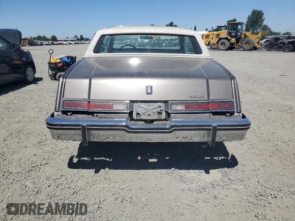 1983 Oldsmobile Toronado with VIN 1G3AZ57Y8DE312949, listed as a Copart auction lot 65228244 with 159,172 mi miles and Salvage Title. Bid and sale history available at DreamBid. Image 6.