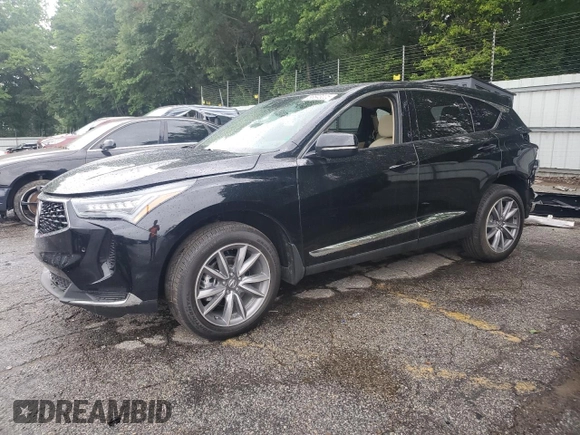 2023 Acura RDX Technology with VIN 5J8TC1H54PL009787, listed as a Copart auction lot 56643025 with 13,003 mi miles and Salvage title. Bid and sale history available at DreamBid. Image 1.