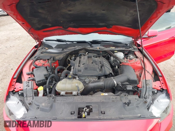 2018 Ford Mustang EcoBoost Premium with VIN 1FATP8UH3J5124720, listed as a IAAI auction lot 41897301 with 83,392 mi miles and . Bid and sale history available at carsss.com. Image 10.