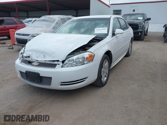 2012 Chevrolet Impala LT Fleet with VIN 2G1WG5E32C1216665, listed as a IAAI auction lot 42053950 with 195,498 mi miles and . Bid and sale history available at DreamBid. Image 2.