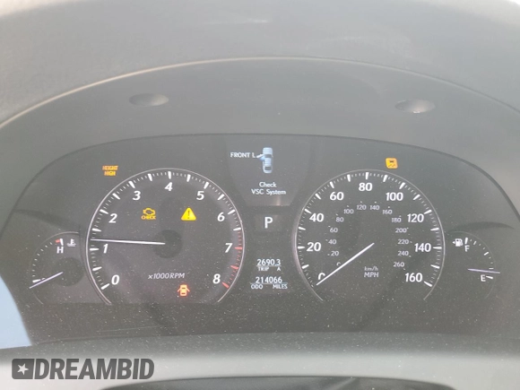 2007 Lexus LS 460 L z VIN JTHGL46F675013629, wystawiony jako Copart lot #56717975 z przebiegiem 214 066 mil mil oraz Tytuł czysty. Historia ofert i sprzedaży dostępna na DreamBid. Obrazek 9.