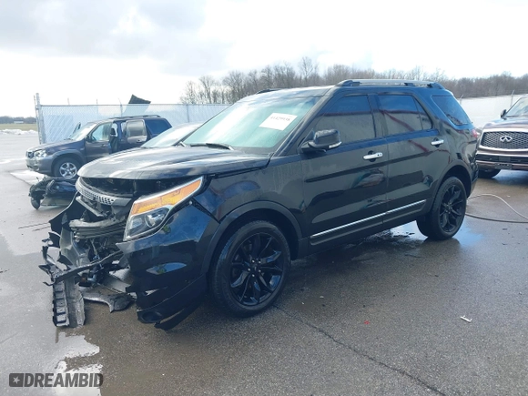 2014 Ford Explorer Limited with VIN 1FM5K8F82EGA63008, listed as a IAAI auction lot 41429938 with 1 mi miles. Bid and sale history available at carsss.com. Image 17.
