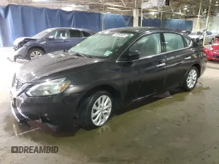 2019 Nissan Sentra S with VIN 3N1AB7AP4KY356952, listed as a Copart auction lot 43980935 with 113,553 mi miles and Salvage Title. Bid and sale history available at carsss.com. Image 1.