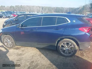 2018 BMW X2 sDrive28i with VIN WBXYJ3C36JEP75885, listed as a IAAI auction lot 41503551 with 136,671 mi miles. Bid and sale history available at carsss.com. Image 14.