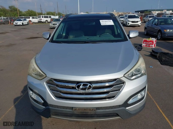 2014 Hyundai Santa Fe Sport with VIN 5XYZUDLB3EG160312, listed as a IAAI auction lot 41581541 with NaN miles. Bid and sale history available at carsss.com. Image 6.