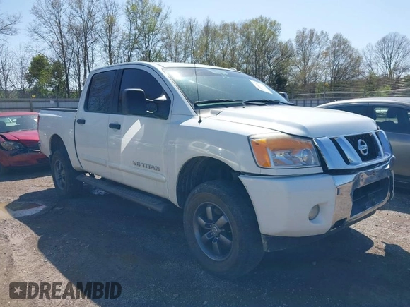 2014 Nissan Titan S with VIN 1N6AA0EC3EN502951, listed as a IAAI auction lot 41956309 with 128,464 mi miles and . Bid and sale history available at DreamBid. Image 1.