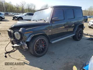 2020 Mercedes-Benz G 63 AMG z VIN W1NYC7HJ9LX348139, wystawiony jako Copart lot #54320405 z przebiegiem Nie podano mil oraz Szkoda całkowita • Salvage title. Historia ofert i sprzedaży dostępna na DreamBid. Obrazek 1.