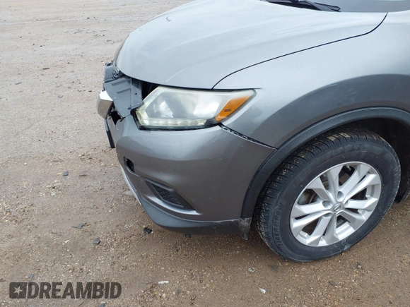 2014 Nissan Rogue S with VIN 5N1AT2MV2EC819333, listed as a IAAI auction lot 41722293 with 161,283 mi miles. Bid and sale history available at carsss.com. Image 6.
