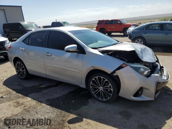 2016 Toyota Corolla L with VIN 2T1BURHE9GC624042, listed as a Copart auction lot 52193695 with 141,048 mi miles and Salvage title. Bid and sale history available at DreamBid. Image 4.