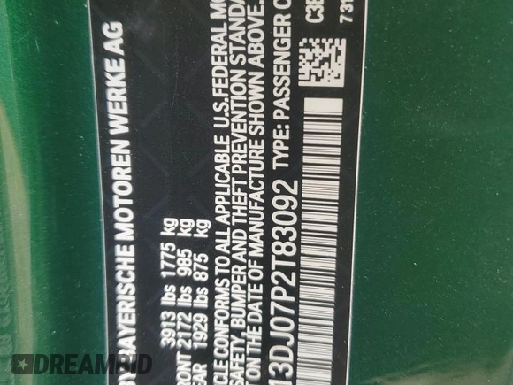 2023 MINI Hardtop Cooper SE z VIN WMW13DJ07P2T83092, wystawiony jako Copart lot #49223965 z przebiegiem 9 596 mil mil oraz Szkoda całkowita • Salvage title. Historia ofert i sprzedaży dostępna na DreamBid. Obrazek 15.