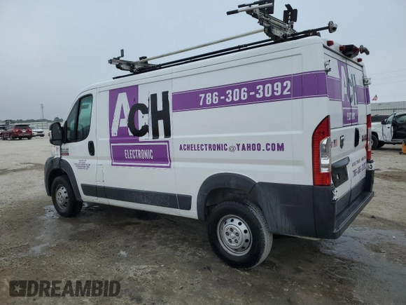 2018 Ram ProMaster Cargo with VIN 3C6TRVAG9JE147302, listed as a Copart auction lot 43980375 with 100,841 mi miles and . Bid and sale history available at DreamBid. Image 2.