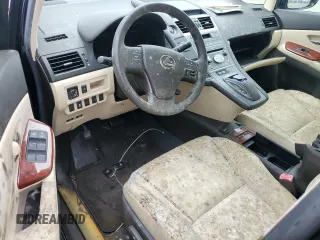 2010 Lexus HS with VIN JTHBB1BA3A2035327, listed as a Copart auction lot 74959394 with Not Provided miles and Non Repairable. Bid and sale history available at carsss.com. Image 8.