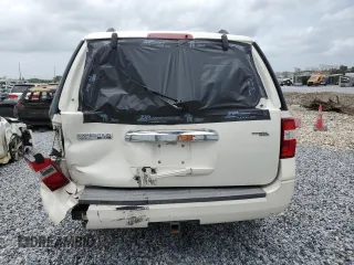 2007 Ford Expedition Max Limited with VIN 1FMFK20557LA18350, listed as a Copart auction lot 59759045 with 191,977 mi miles and Salvage title. Bid and sale history available at DreamBid. Image 6.