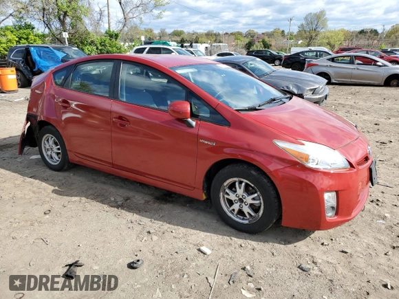 2010 Toyota Prius II z VIN JTDKN3DU0A0139183, wystawiony jako Copart lot #53450775 z przebiegiem 230 796 mil mil oraz Szkoda całkowita • Salvage title. Historia ofert i sprzedaży dostępna na DreamBid. Obrazek 4.