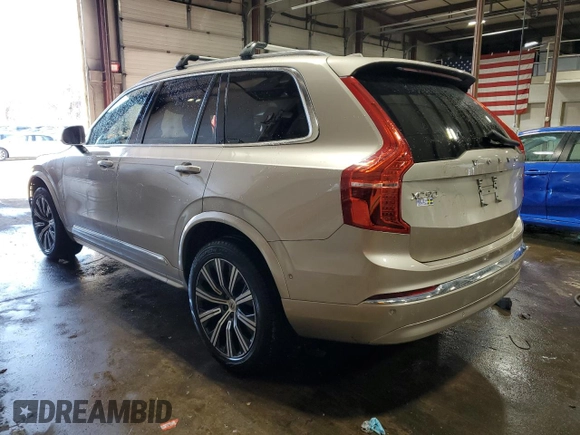 2023 Volvo XC90 Plus with VIN YV4062PN8P1984589, listed as a Copart auction lot 48710965 with 26,945 mi miles and Salvage Title. Bid and sale history available at carsss.com. Image 2.