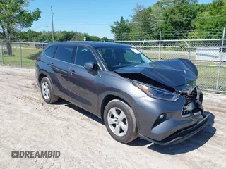 2021 Toyota Highlander L with VIN 5TDZZRAH3MS034975, listed as a IAAI auction lot 39170135 with 86,052 mi miles and . Bid and sale history available at DreamBid. Image 1.