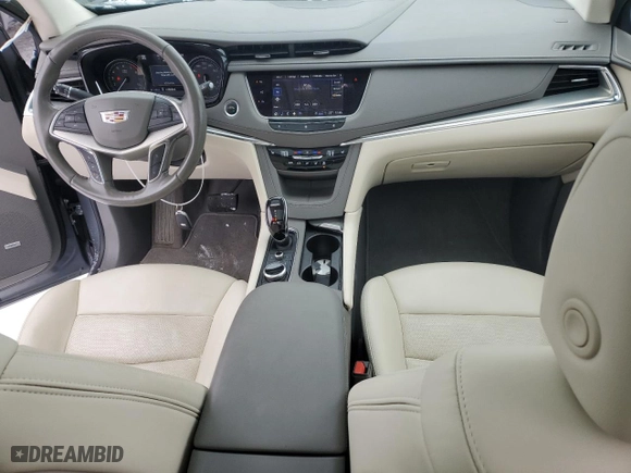 2021 Cadillac XT5 AWD Premium Luxury with VIN 1GYKNDRS0MZ207554, listed as a Copart auction lot 41572125 with 37,808 mi miles and Salvage Title. Bid and sale history available at carsss.com. Image 8.