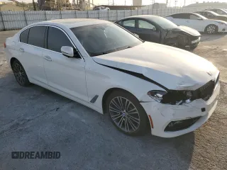 2018 BMW 5 Series 530i with VIN WBAJA5C54JWA38044, listed as a Copart auction lot 86167974 with 82,200 mi miles and Salvage Title. Bid and sale history available at carsss.com. Image 4.