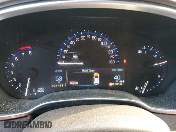 2015 Cadillac SRX Premium Collection with VIN 3GYFNGE37FS565834, listed as a Copart auction lot 89280275 with 101,468 mi miles and Clean Title. Bid and sale history available at carsss.com. Image 9.