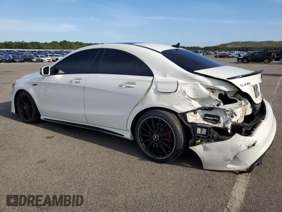 2016 Mercedes-Benz CLA 250 with VIN WDDSJ4GBXGN389799, listed as a Copart auction lot 65928045 with 81,548 mi miles and Salvage title. Bid and sale history available at DreamBid. Image 2.
