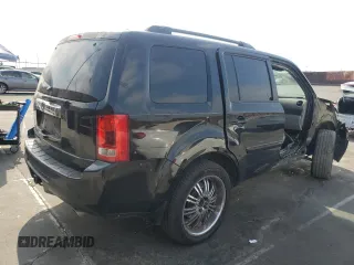 2013 Honda Pilot EX-L with VIN 5FNYF3H72DB031357, listed as a Copart auction lot 53745535 with 158,238 mi miles and Salvage title. Bid and sale history available at DreamBid. Image 3.