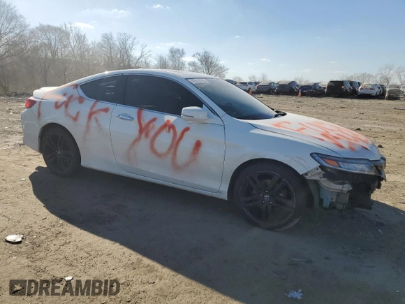 2016 Honda Accord Touring with VIN 1HGCT2B02GA001377, listed as a Copart auction lot 45978195 with 170,371 mi miles and Salvage Title. Bid and sale history available at DreamBid. Image 4.