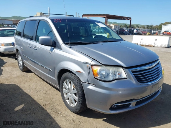 2014 Chrysler Town & Country Touring with VIN 2C4RC1BGXER211850, listed as a IAAI auction lot 41997769 with 164,406 mi miles. Bid and sale history available at carsss.com. Image 1.