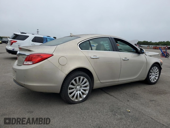 2012 Buick Regal Premium 1 with VIN 2G4GS5EK8C9184514, listed as a Copart auction lot 61380945 with 111,676 mi miles and Salvage title. Bid and sale history available at DreamBid. Image 3.