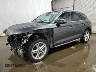 2022 Audi Q5 S line Prestige with VIN WA1F2AFY4N2075538, listed as a Copart auction lot 42304085 with 21,675 mi miles and Salvage Title. Bid and sale history available at carsss.com. Image 1.