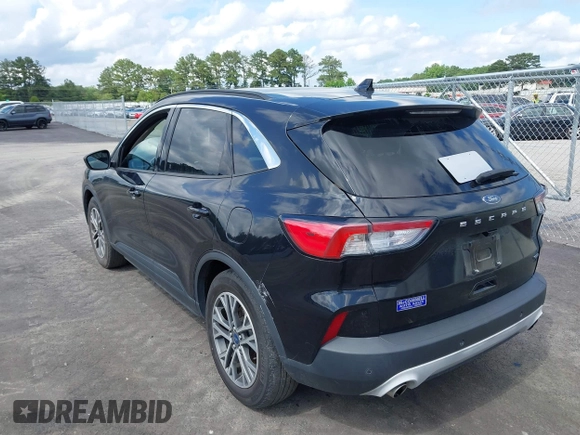 2020 Ford Escape SEL with VIN 1FMCU0H62LUA15103, listed as a IAAI auction lot 42255660 with 51,814 mi miles and . Bid and sale history available at DreamBid. Image 3.