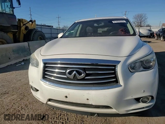 2014 Infiniti QX60 with VIN 5N1AL0MM3EC546530, listed as a Copart auction lot 47818965 with 141,099 mi miles and Salvage title. Bid and sale history available at DreamBid. Image 12.