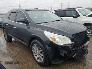 2014 Buick Enclave Leather with VIN 5GAKRBKD5EJ182453, listed as a Copart auction lot 47258225 with 117,424 mi miles and Salvage Title. Bid and sale history available at carsss.com. Image 4.