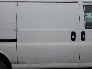 2014 Chevrolet Express Cargo Van with VIN 1GCWGFCAXE1145819, listed as a Copart auction lot 44579255 with 0 mi miles and Salvage Title. Bid and sale history available at carsss.com. Image 11.