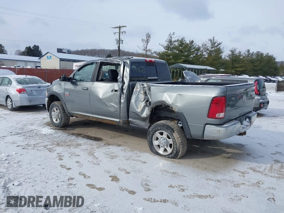 2010 Dodge Ram 2500 ST with VIN 3D7TT2CT6AG145603, listed as a IAAI auction lot 41627159 with 220,135 mi miles. Bid and sale history available at carsss.com. Image 3.