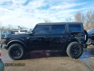 2023 Ford Bronco with VIN 1FMEE5DP9PLB82362, listed as a IAAI auction lot 41443809 with 13,567 mi miles and . Bid and sale history available at DreamBid. Image 14.