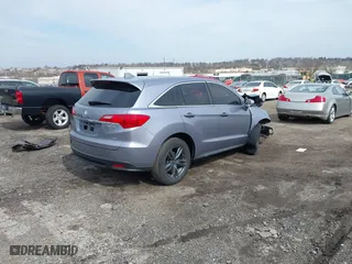 2015 Acura RDX Tech Pkg with VIN 5J8TB4H58FL025008, listed as a IAAI auction lot 41845178 with 99,847 mi miles. Bid and sale history available at carsss.com. Image 4.