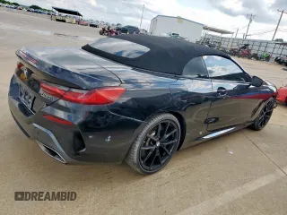 2019 BMW 8 Series M850i xDrive with VIN WBAFY4C5XKBX29810, listed as a Copart auction lot 53938185 with 14,943 mi miles and Clean Title. Bid and sale history available at carsss.com. Image 3.