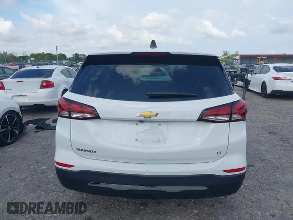 2024 Chevrolet Equinox LT with VIN 3GNAXKEG7RL286406, listed as a IAAI auction lot 41970201 with 6,974 mi miles and . Bid and sale history available at DreamBid. Image 17.