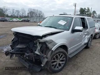 2015 Ford Expedition EL XLT with VIN 1FMJK1HT6FEF05048, listed as a IAAI auction lot 41539189 with 1 mi miles. Bid and sale history available at carsss.com. Image 2.
