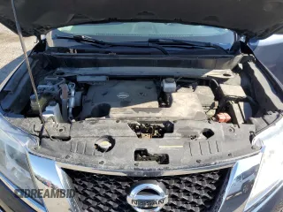 2016 Nissan Pathfinder Platinum with VIN 5N1AR2MM6GC622335, listed as a Copart auction lot 52738865 with 84,249 mi miles and Salvage Title. Bid and sale history available at carsss.com. Image 12.